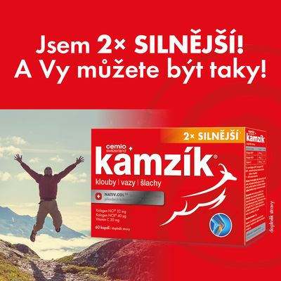 Cemio Kamzík® 2x Silnější 60 kapslí