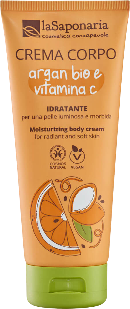 laSaponaria Hydratační tělový krém s BIO arganem a vit. C 200 ml