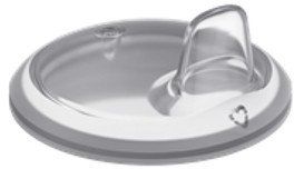 LOVI Náhradní silikonové pítko k nevylévacím hrníčkům 1 ks