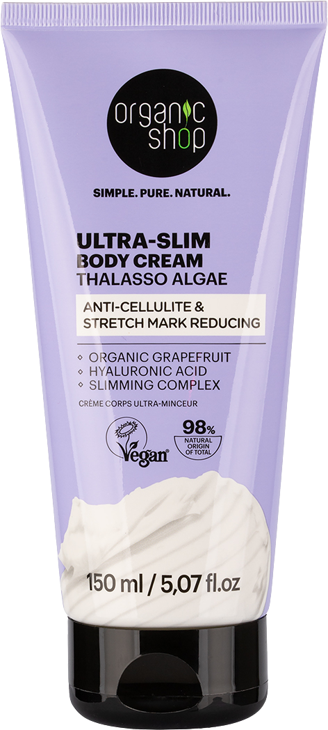 Organic Shop Thalasso Ultra-Slim Tělový krém s mořskými řasami 150 ml