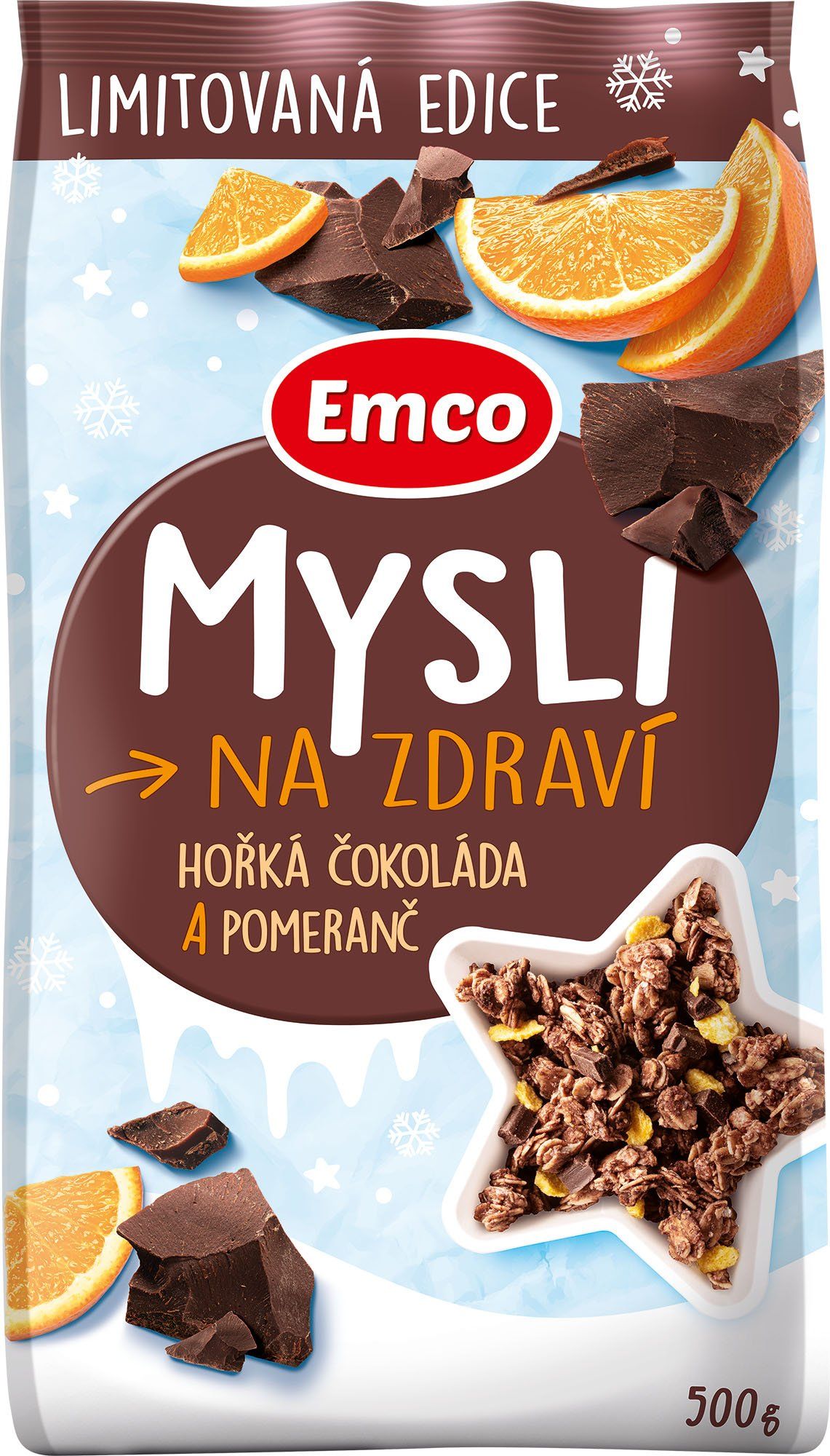 Emco Mysli pomeranč a hořká čokoláda 500 g