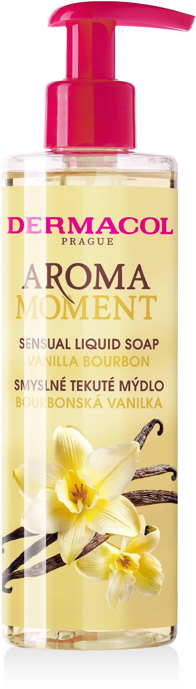 Dermacol Aroma Moment – Tekuté mýdlo na ruce Bourbonská vanilka