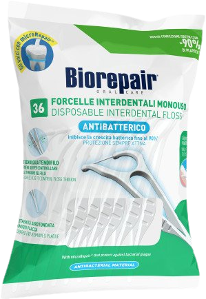 Biorepair držátko se zubní nití 36 ks