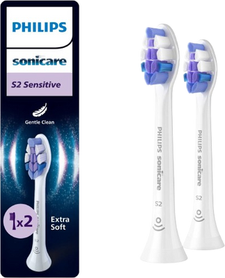 Philips Sonicare Sensitive HX6052/87, bílé 2 ks