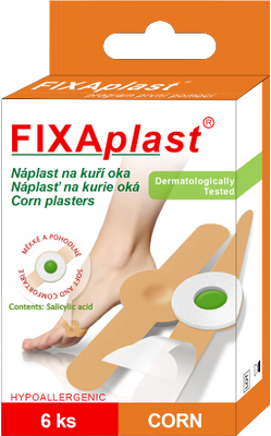 Fixaplast Náplast Corn na kuří oka 6 kusů 6 ks