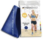 Theraband Posilovací guma, modrá, extra silná, 2 m