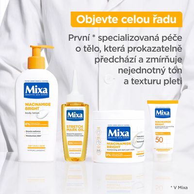 Mixa Niacinamide Bright hydratační krém proti tmavým skvrnám 400 ml