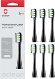 Oclean náhradní hlavice Professional Clean P1C5 B06 černé 6 ks