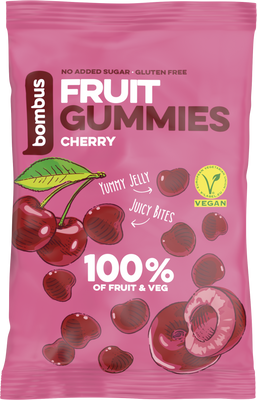 Bombus Fruit Gummies Třešně 35 g