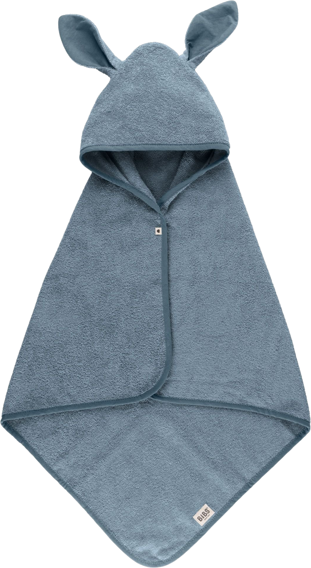 BIBS Kangaroo osuška s kapucí z BIO bavlny - Petrol