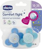 Chicco Šidítko Physio Comfort silikon noční 16-36m 2 ks