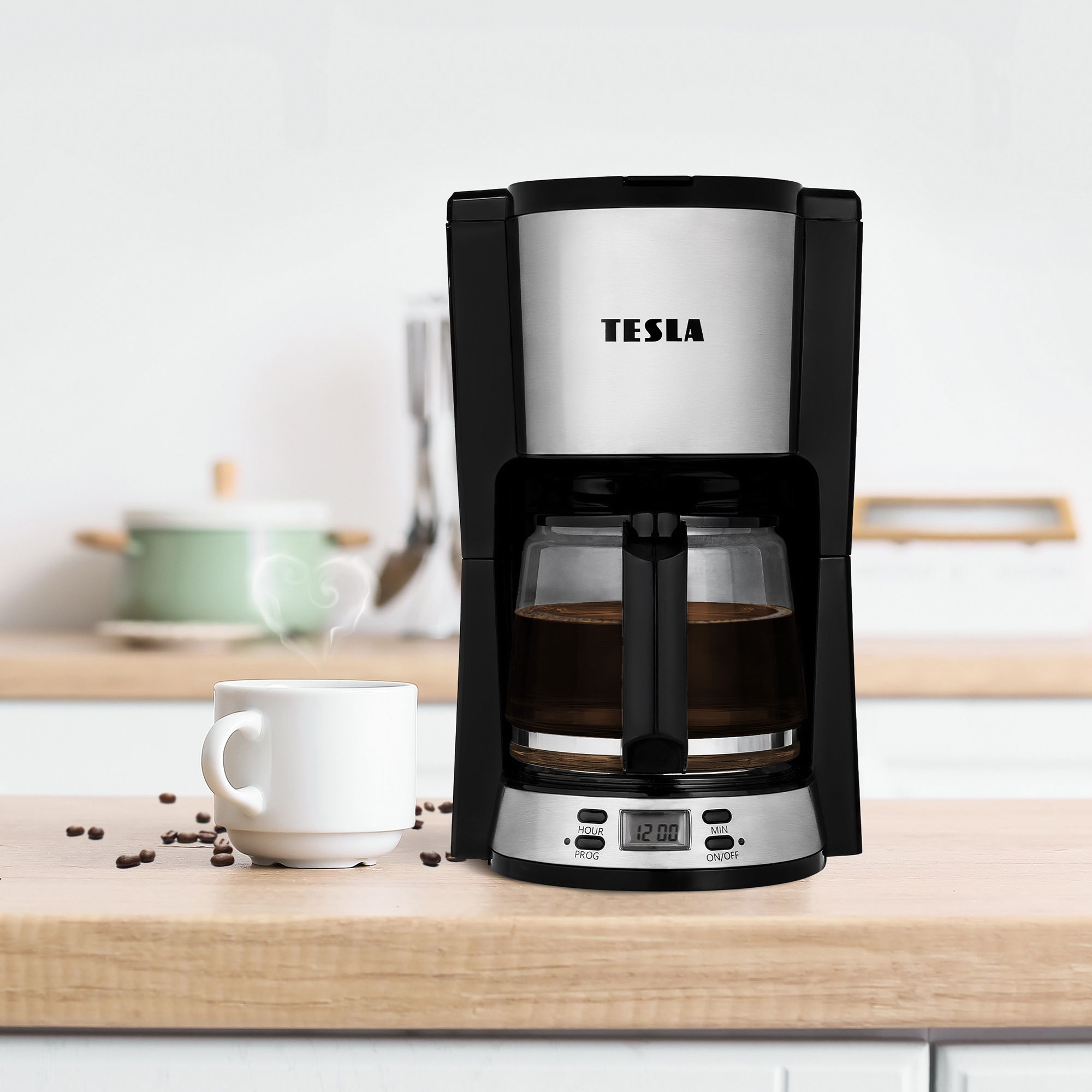 Tesla CoffeeMaster ES300 - kávovar na překapávanou kávu