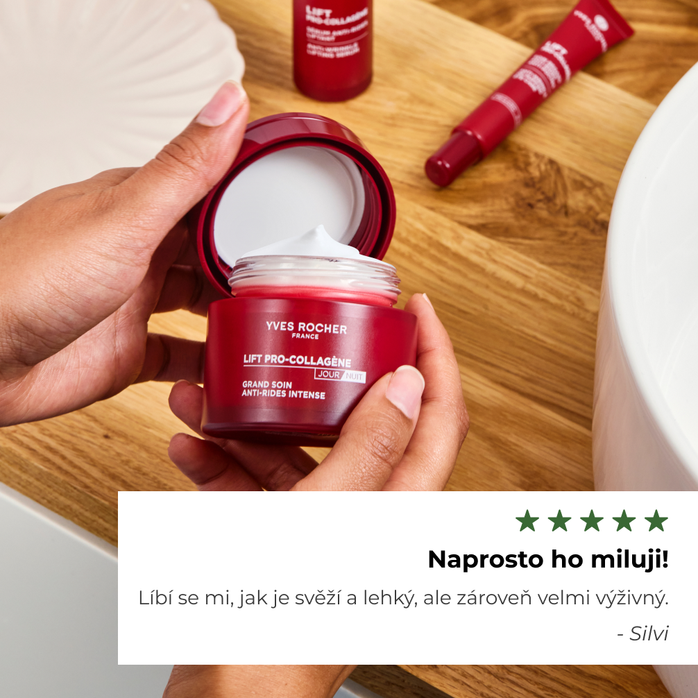 Yves Rocher LIFT PRO-COLLAGÈNE Intenzivní péče proti vráskám 75 ml