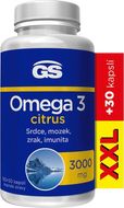 GS Omega 3 citrus 180 kapslí