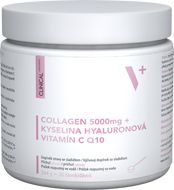 Clinical Nutricosmetics Collagen 5000mg + kyselina hyaluronová + vitamín C & Q10, 264 g