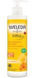 Weleda Měsíčkový mycí krém a šampon 400 ml