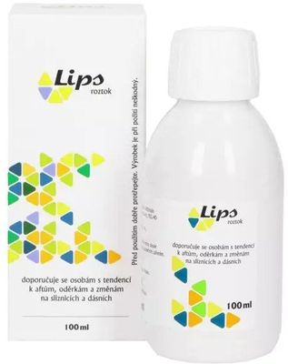 Lips Roztok na afty 100 ml