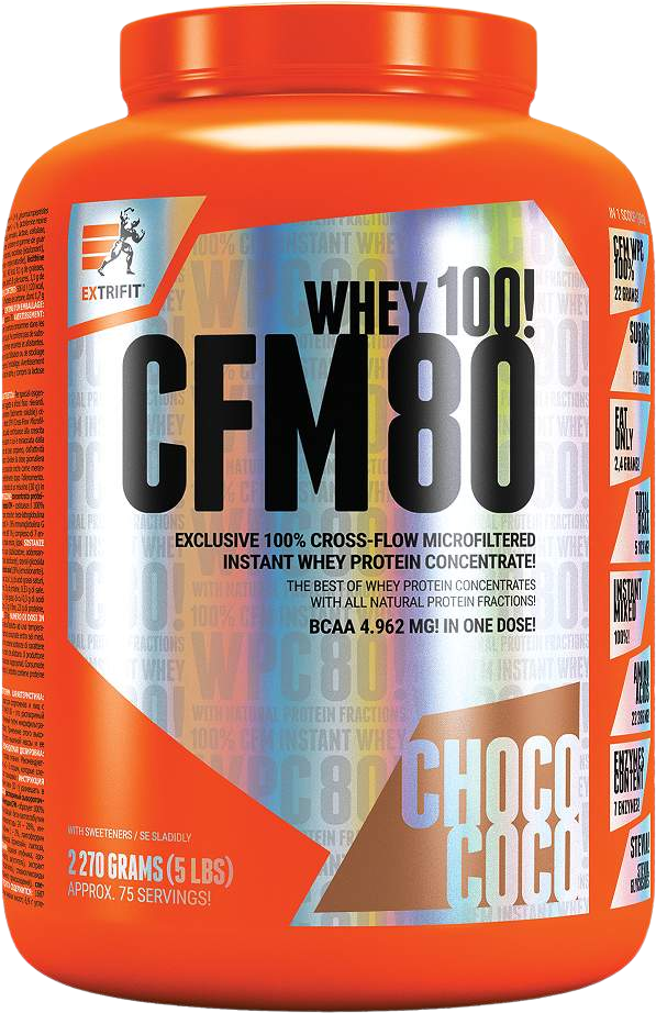 Extrifit CFM Instant Whey 80 choco coco 2.27 kg