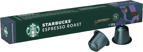 Starbucks Espresso Roast by NESPRESSO®, Dark Roast 10 kapslí