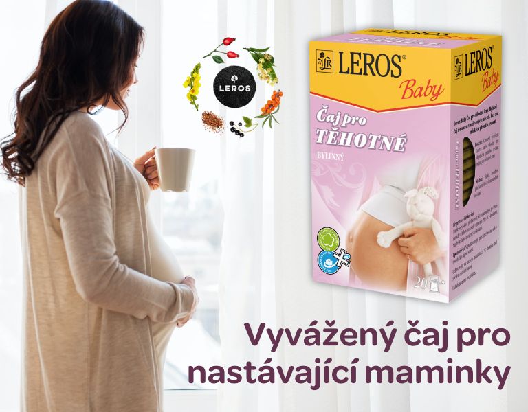 LEROS BABY Čaj pro těhotné ženy 