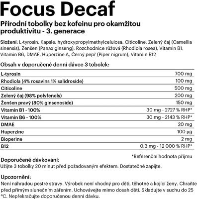 Flow Focus Decaf 4.0, 90 tobolek