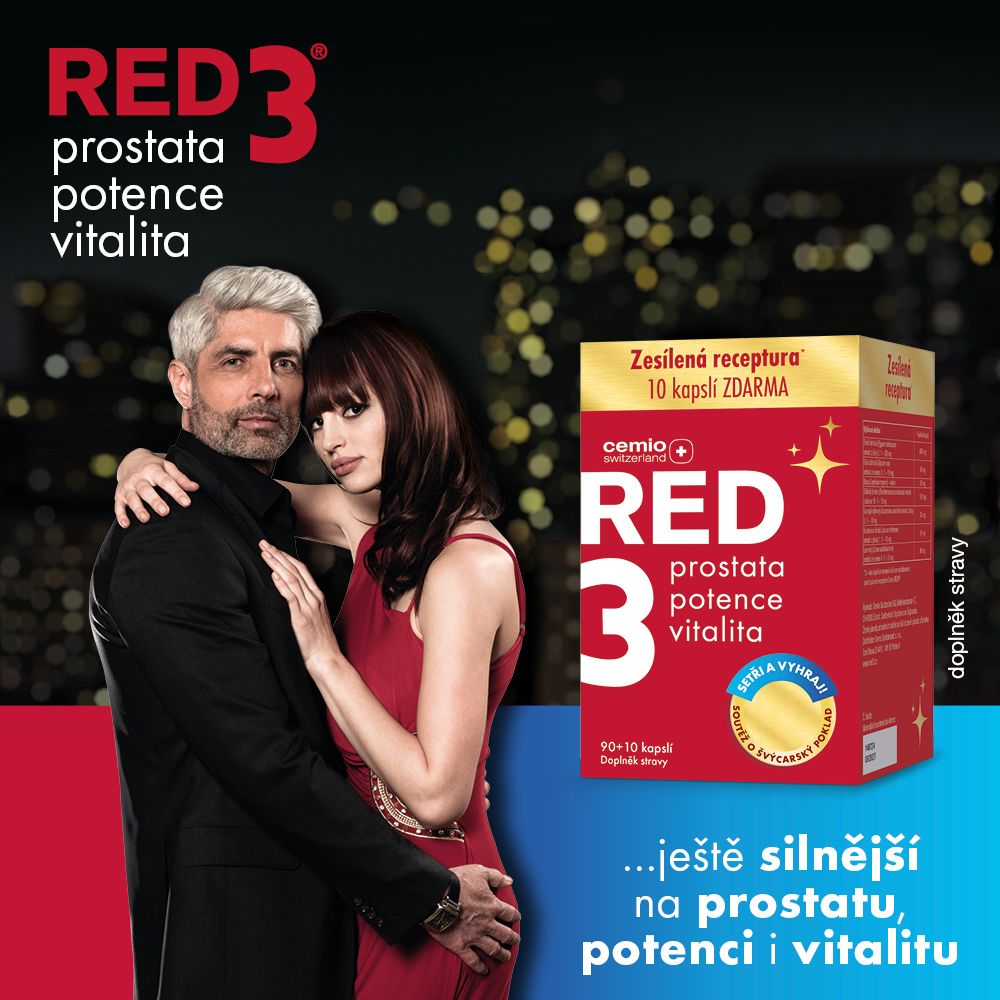 Cemio Red3  100 kapslí