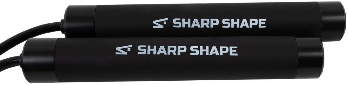 Sharp Shape Zátěžové švihadlo 90 g černé