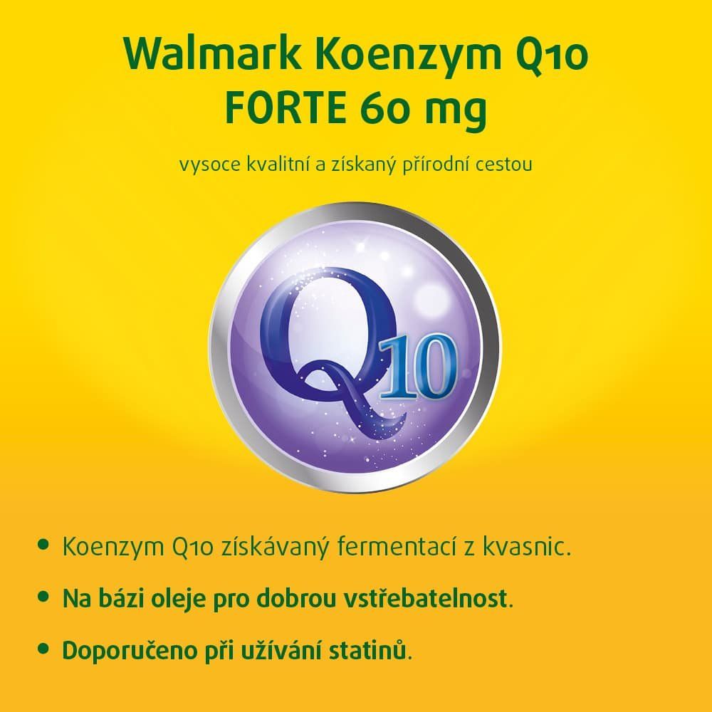 Walmark Koenzym Q10 FORTE 60 mg 60 tobolek