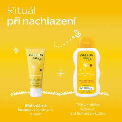 Weleda Měsíčková koupel při nachlazení 75 ml