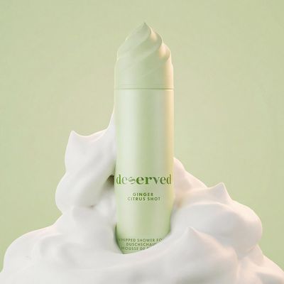 Deserved Whipped Foam Ginger Citrus Shot 250 ml