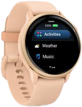 Garmin vívoactive 6 Metallic Pink Dawn