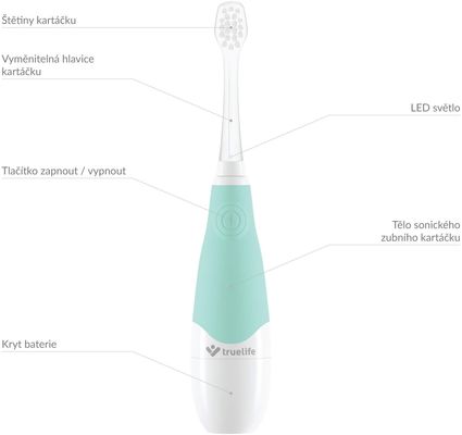 TrueLife SonicBrush Baby G Sonický zubní kartáček pro děti