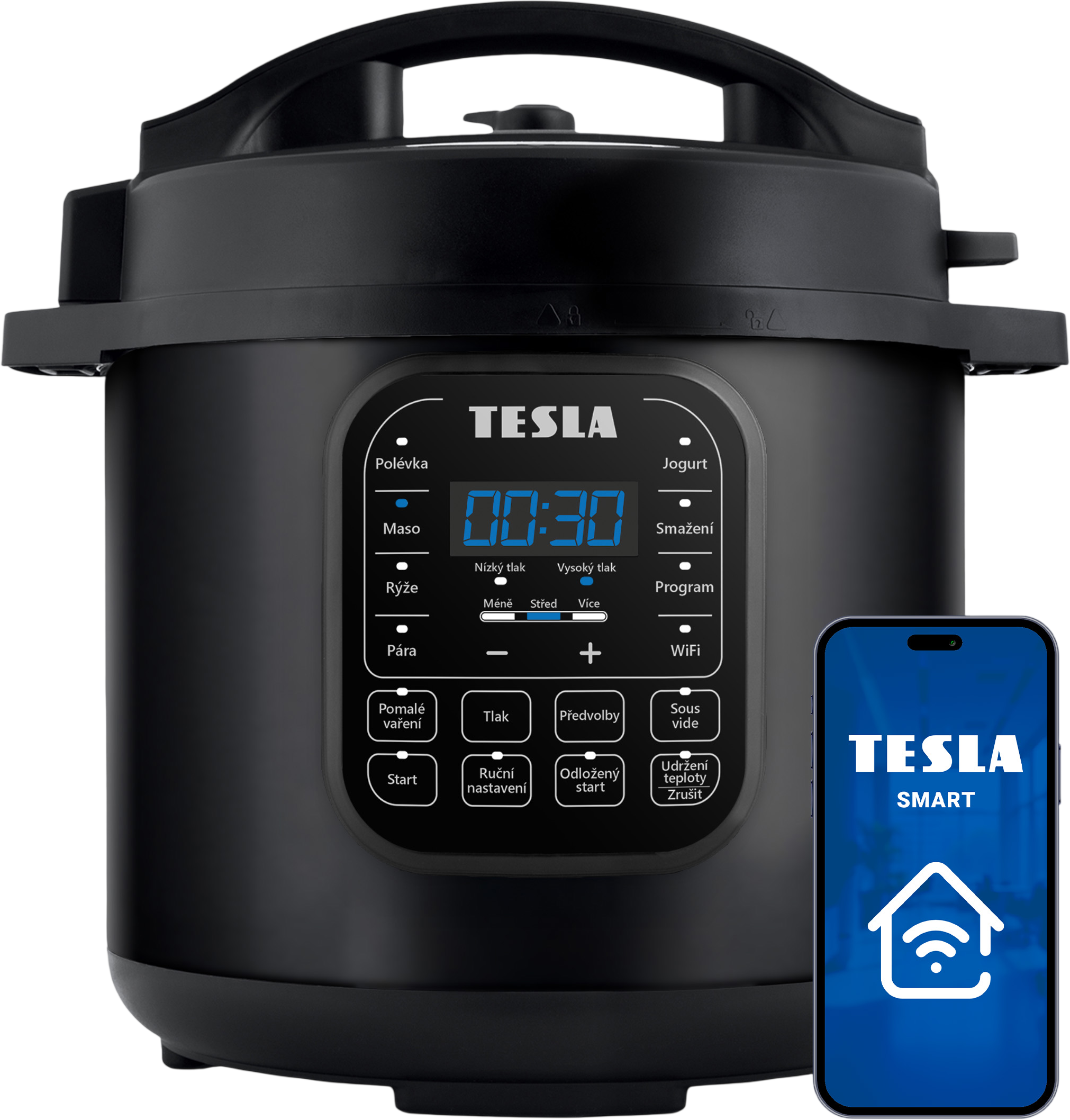 Tesla EliteCook K70 Ultra - multifunkční elektrický tlakový hrnec