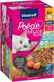 Vitakraft Poésie Délice Plus kuřecí + losos 6 x 85 g