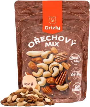 Grizly Ořechový mix 250 g