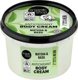 Organic Shop Antioxidační tělový krém Matcha a bazalka 250 ml