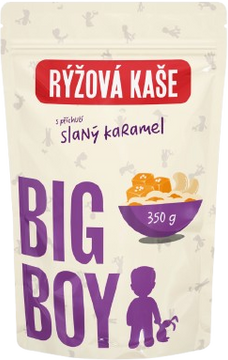 BIG BOY® Rýžová kaše Sweet and Salty s příchutí slaného karamelu 350 g