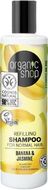 Organic Shop Vyživující šampon pro normální vlasy Banán a jasmín 280 ml