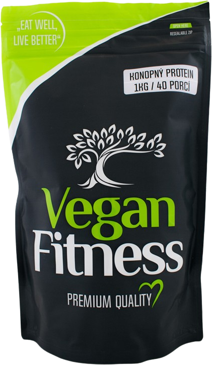 Vegan Fitness Konopný protein 1 kg
