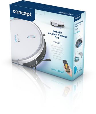 Concept Robotický vysavač s mopem 2 v 1 Perfect Clean Gyro Defender UVC VR2020