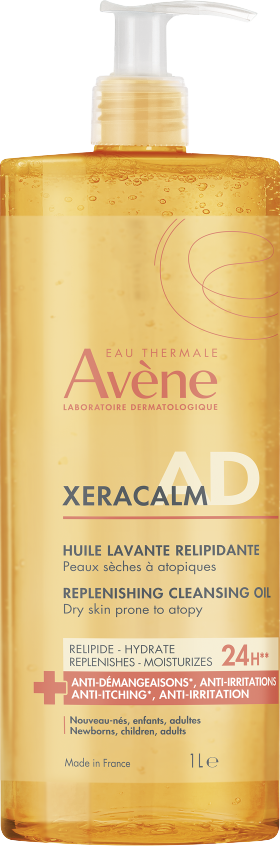 Avène XeraCalm A.D Relipidační mycí olej 1000 ml