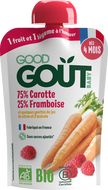 Good Goût BIO Mrkev s malinami 120 g