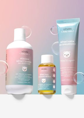 Venira přírodní dětský šampon pro první vlásky 300 ml