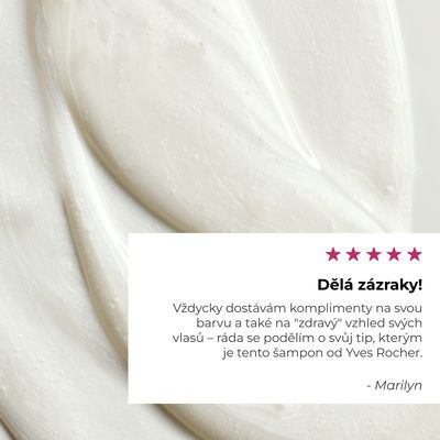 Yves Rocher Šampon na barvené vlasy s malinovým octem 300 ml