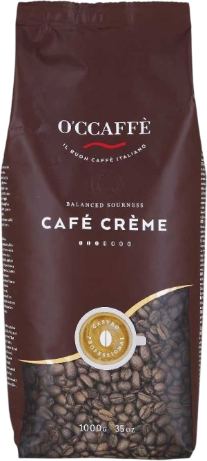 O'CCAFFÉ Zrnková káva Café Créme 1 kg
