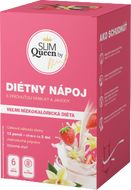 SLIM Queen Dietní nápoj, vanilka & jahoda 396 g