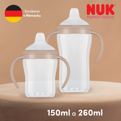 Nuk Láhev na učení Perfect Match HIPPO 150 ml