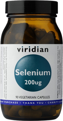 Viridian Selenium 200µg 90 kapslí