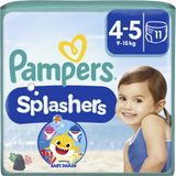 Pampers Splashers Baby Shark Plenkové kalhotky do vody vel.4, 9-15kg 11 ks