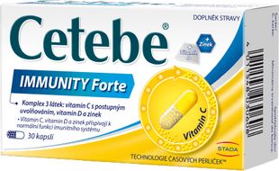 Cetebe Immunity FORTE 30 kapslí